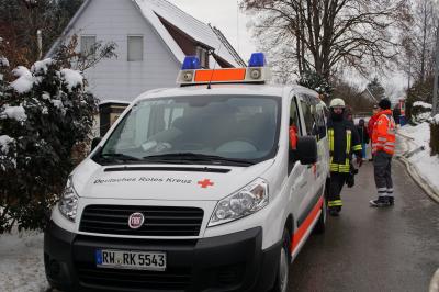 Dornhan-Aischfeld: Offener Dachstuhlbrand sorgt fuer Grosseinsatz der Feuerwehr